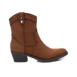 NEW XTI women's cowboy ankle booties in camel